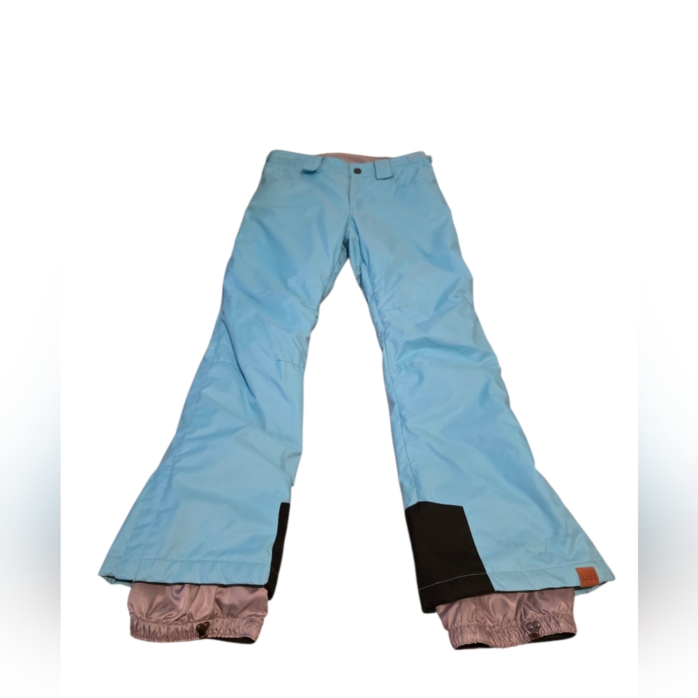 GSOU Light Blue Snow Pants With Black Accents Size XS Regular Fit